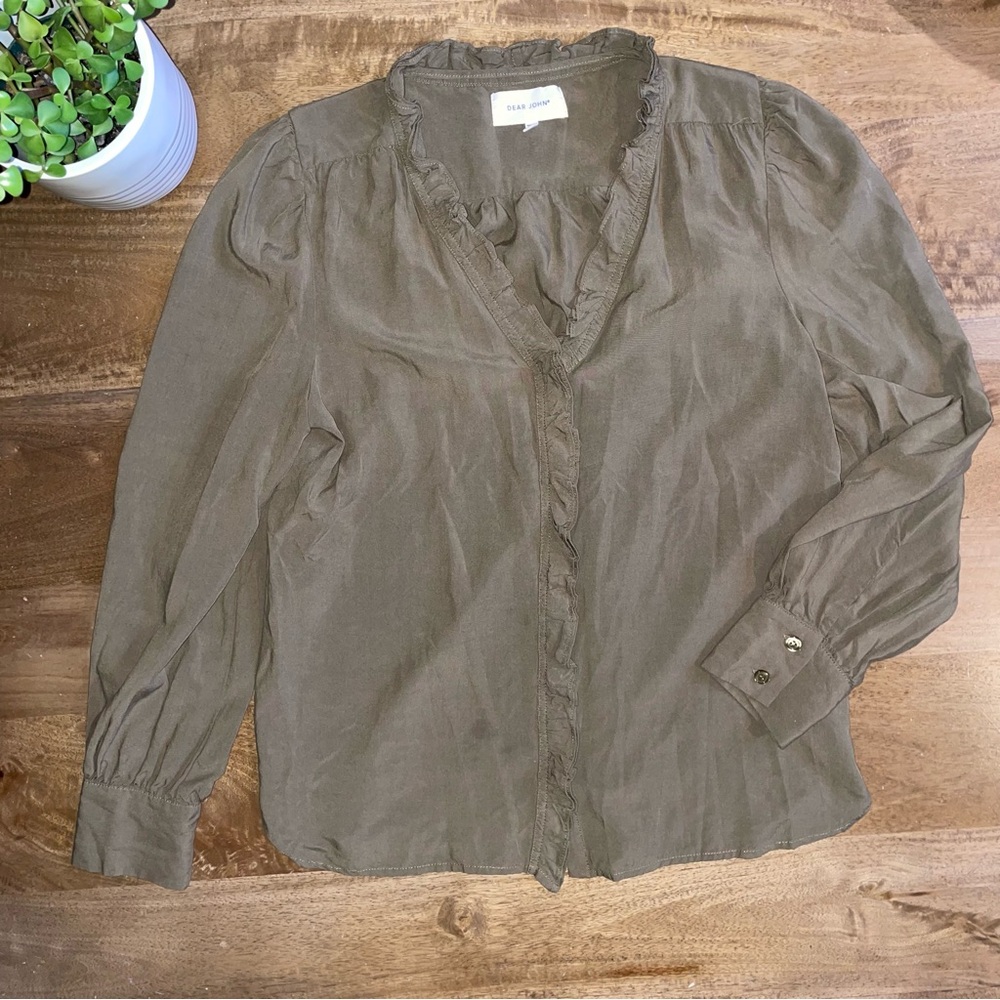 Dear John Catherine Button Down Top - image 2